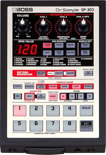 open zoom image for Boss SP303 Dr. Sample Phrase Sampler, Main
