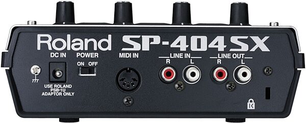 open zoom image for Roland SP404SX Sampling Workstation, Back
