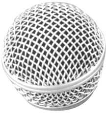 open zoom image for On-Stage SP58 Mesh Windscreen Replacement, New, Main