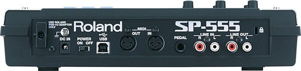 open zoom image for Roland SP-555 Sampler with Effects, Back