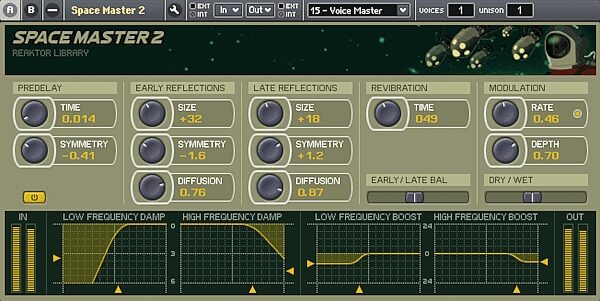 open zoom image for Native Instruments Reaktor (Macintosh and Windows), Space Master 2