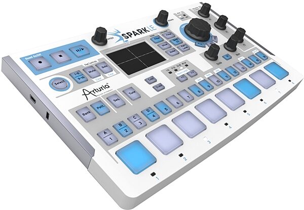 open zoom image for Arturia SparkLE Hybrid Computer Drum Machine, Angle