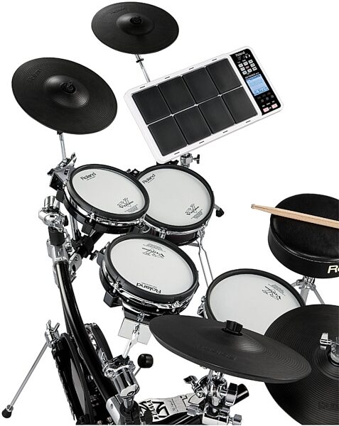 open zoom image for Roland SPD30 Octapad Total Percussion Pad, Black, In Use (with V-Drums NOT Included)