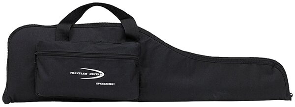 open zoom image for Traveler Speedster Hot Rod Electric Guitar with Gig Bag, Black Gig Bag
