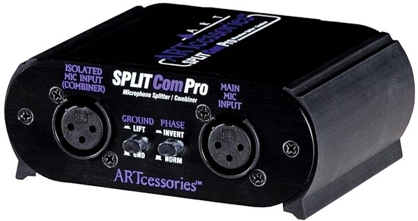 open zoom image for ART SPLITCom Pro Microphone Splitter/Combiner, New, Main