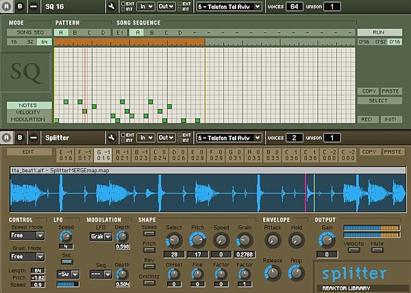 open zoom image for Native Instruments Reaktor (Macintosh and Windows), Splitter 2