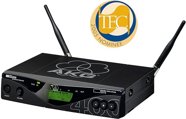 open zoom image for AKG WMS400CK55 Lavalier Wireless System with CK55, SR 400 Receiver
