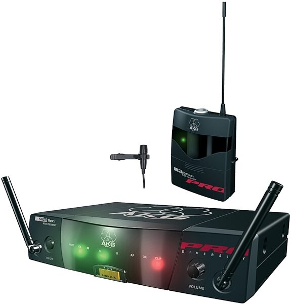 open zoom image for AKG WMS 40 Pro Presenter Set Flexx UHF Diversity CK55 Lavalier System, Main