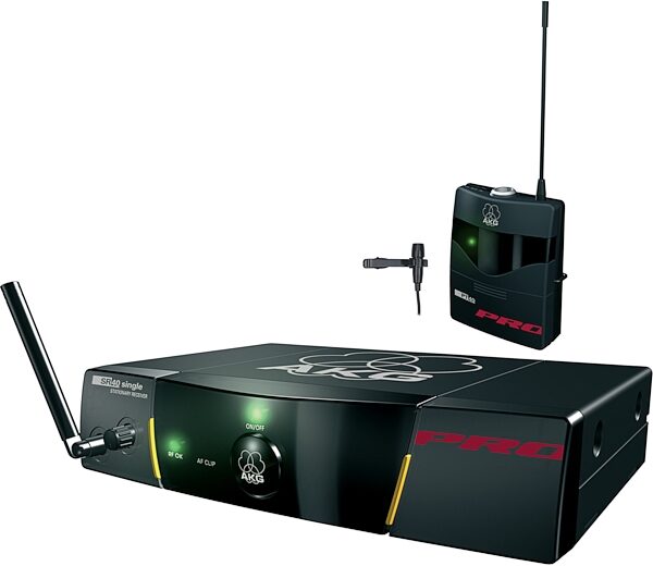 open zoom image for AKG WMS40 Pro Presenter Set Single Wireless CK55 Lavalier System, Main