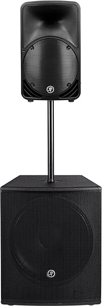 open zoom image for Mackie SRM1801 Powered Subwoofer (1000 Watts, 1x18"), Mounted (Sub and Pole NOT Included)
