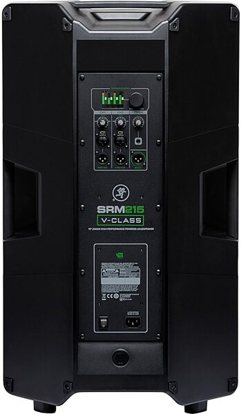 open zoom image for Mackie SRM215 V-Class Powered Loudspeaker (1x15", 2000 Watts), Single Speaker, Rear