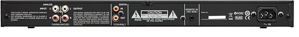 open zoom image for TASCAM SS-R100 Solid-State Recorder, Rear
