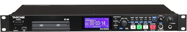open zoom image for TASCAM SS-R200 Solid-State Recorder, Main