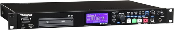 open zoom image for TASCAM SS-R200 Solid-State Recorder, Left