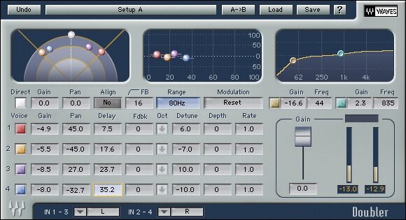open zoom image for Waves Native Silver Bundle (Windows and Macintosh), Doubler