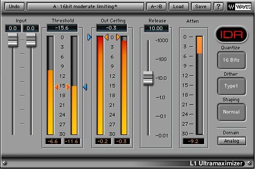 open zoom image for Waves Native Silver Bundle (Windows and Macintosh), L1 Ultramaximizer