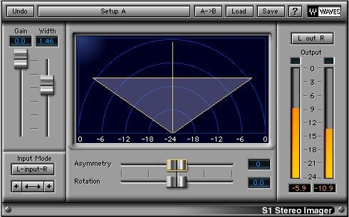open zoom image for Waves Native Silver Bundle (Windows and Macintosh), S1 Stereo Imager
