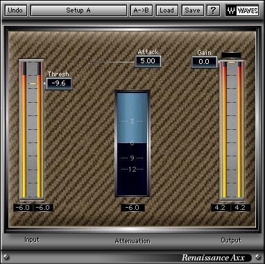 open zoom image for Waves Musicians Native Plug-In Bundle (Macintosh and Windows), Renaissance Axx
