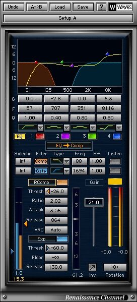 open zoom image for Waves Native Platinum Bundle (Macintosh and Windows), Renaissance Channel