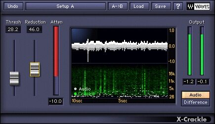 open zoom image for Waves Native Restoration Bundle (Macintosh and Windows), X-Crackle