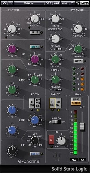 open zoom image for Waves SSL 4000 Collection Native, G-Channel