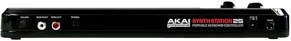 open zoom image for Akai SynthStation25 Piano Keyboard for iPhone and iPod Touch, Back