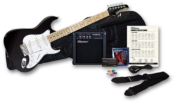 open zoom image for Silvertone SS10 Citation Electric Guitar Package, Main