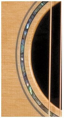 open zoom image for Breedlove C25SR Atlas Series Stage Concert Acoustic-Electric Guitar (with Case), Rosette