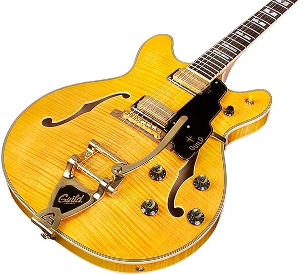 open zoom image for Guild Starfire VI Semi-Hollowbody Electric Guitar (with Case), Detail 1