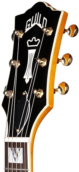open zoom image for Guild Starfire VI Semi-Hollowbody Electric Guitar (with Case), Headstock Side