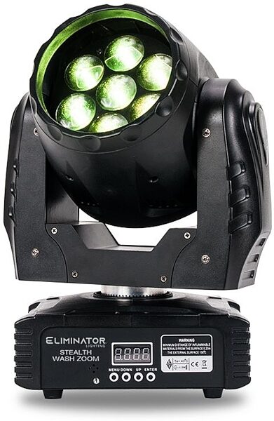open zoom image for Eliminator Lighting Stealth Wash Zoom Light, New, Fixture Front