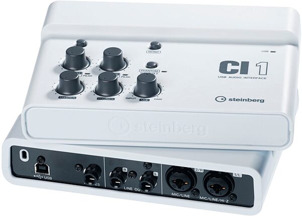open zoom image for Steinberg CI1 USB Audio Interface, Front and Back (NOTE ONLY ONE INCLUDED)