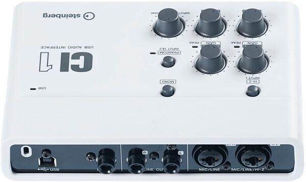 open zoom image for Steinberg CI1 USB Audio Interface, Rear