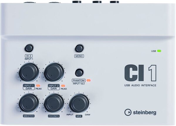 open zoom image for Steinberg CI1 USB Audio Interface, Top