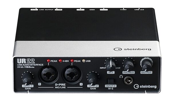 open zoom image for Steinberg UR22 USB Audio Interface, Main