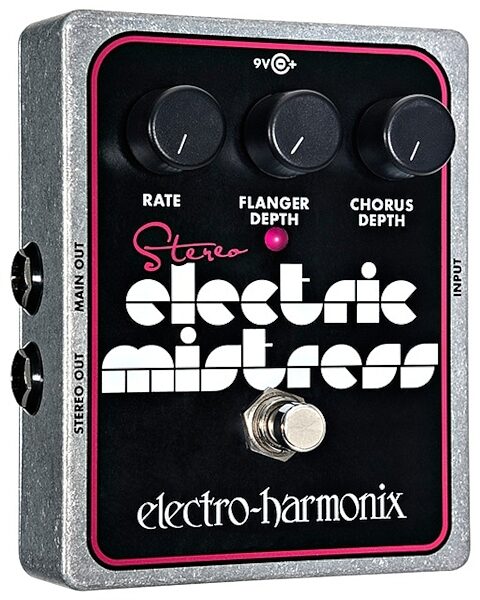 open zoom image for Electro-Harmonix Stereo Electric Mistress Flanger Pedal, New, Main