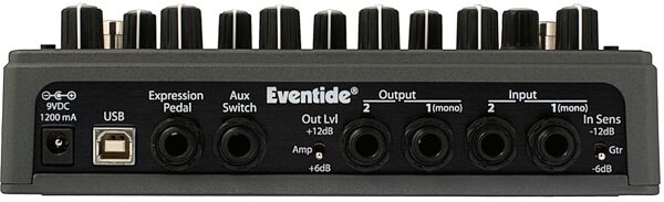 open zoom image for Eventide ModFactor Modulation Effects Pedal, Rear