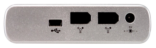 open zoom image for Rain Recording StormDrive Pocket External USB/FireWire Audio Hard Drive, Rear