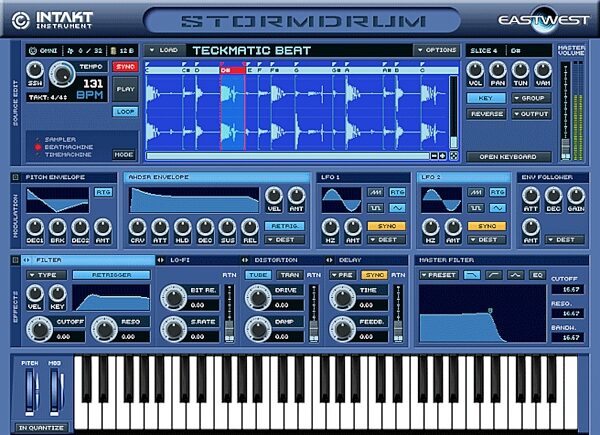 open zoom image for Quantum Leap Stormdrum Percussion VSTi Mac/PC, Screen
