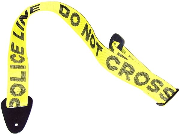 open zoom image for Perri's Leathers Police Line Nylon Guitar Strap, Main