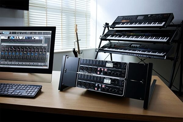 open zoom image for Roland UA-1610 Studio-Capture USB 2.0 Audio Interface, Glamour View in the Studio