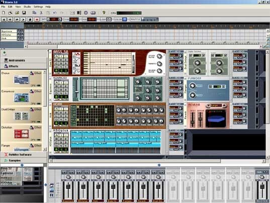 open zoom image for Arturia Storm Virtual Music Studio (Macintosh and Windows), Downtempo