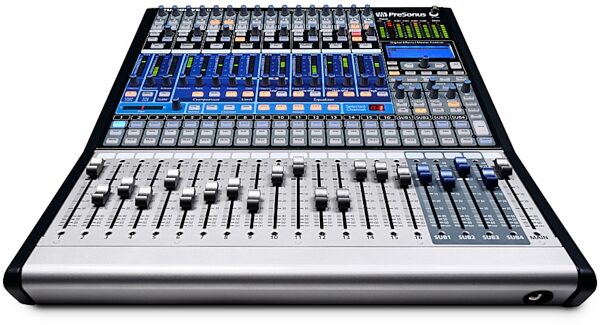 open zoom image for PreSonus StudioLive 16.4.2 16-Channel Digital Mixer with FireWire Interface, Front