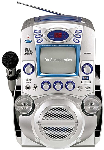 open zoom image for Singing Machine STVG513 Portable CD Karaoke Combo, Main