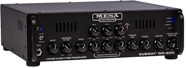 open zoom image for Mesa/Boogie Subway WD-800 Hybrid Bass Guitar Amplifier Head (800 Watts), New, view