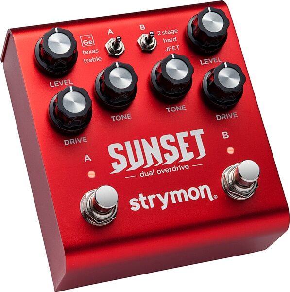 open zoom image for Strymon Sunset Dual Overdrive Pedal, New, Action Position Back