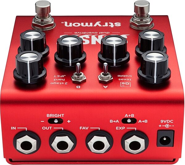 open zoom image for Strymon Sunset Dual Overdrive Pedal, New, Action Position Back