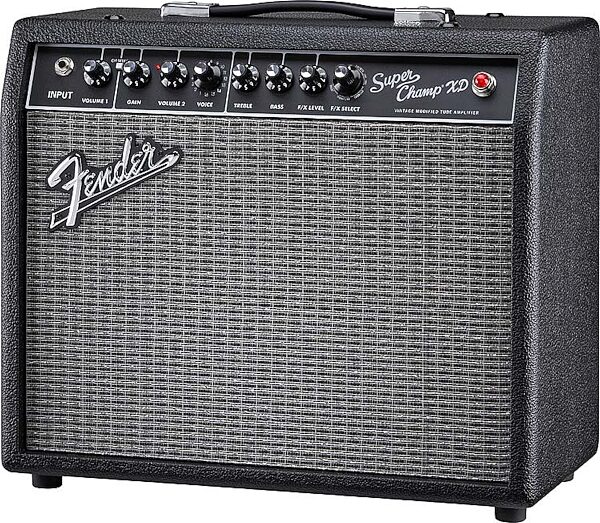 open zoom image for Fender Super Champ XD Vintage Modified Guitar Combo Amplifier (15 Watts, 1x10 In.), Main