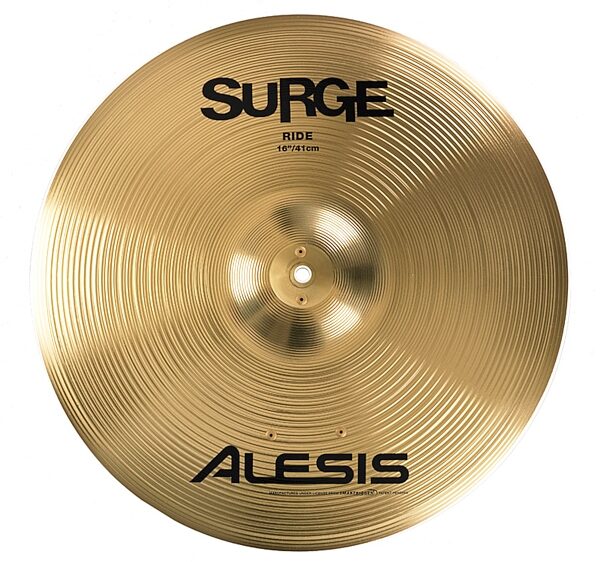 open zoom image for Alesis SURGE16RCDZCK Electronic Dual Zone Ride Cymbal with Choke, Main