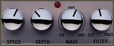 open zoom image for Marshall SV1 SuperVibe Vibrato/Chorus Pedal, Control Detail
